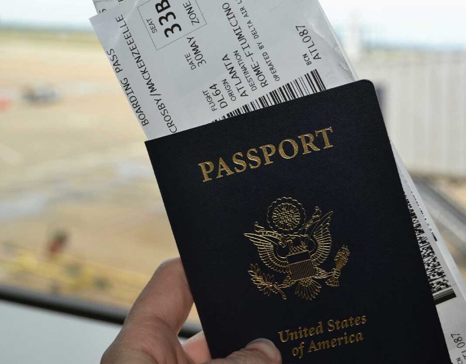 passport immigration holding